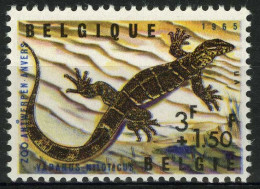 België 1346-V? ** - Blauwe Vlek Naast T Van Antwerpen  - Tache Bleue à Coté Du T   - 1961-1990