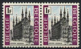 België 1480-V1 ** - Zonder Windwijzer Op Toren - Sans Girouette Sur La Tour - Cote: € 4,00 - 1961-1990