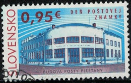 Slovaquie 2016 Oblitéré Used Budova Bâtiment Bureau De Poste Journée Du Timbre SU - Used Stamps