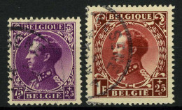 België 391 + 393 - Koning Leopold III - "Invaliden" - Roi Léopold III - "Invaledes" - O - Used - Gebruikt