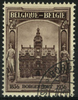 België 436 - Gemeentehuis Borgerhout - Uit BL5 - Hôtel De Ville De Borgerhout - Du BL 5 - Gestempeld - Oblitéré - Used - Usati