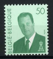 België 2551P5b - Koning Albert - Roi Albert - GE - Gomme Jaunâtre - 1993-2013 König Albert II (MVTM)