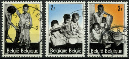 België 1410/12 - Vluchtelingen - Uit BL43 - Réfugiés Du BL 43 - O - Used - Usati