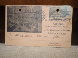 POSTCARD MEUR GOURMONT PAPIERS BRUXELLES AK CPA - Artesanos