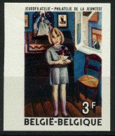 België 1638 - Jeugdfilatelie - Gustave De Smet - "Beatrijs Permeke" - Ongetand - Autres & Non Classés