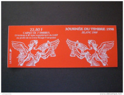 STAMPS FRANCE CARNETS 1998 The Day Of Stamps - Personnages