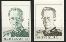 België 2738/39 ON – Belgisch Koningshuis – La Dynastie Belge - 1981-2000