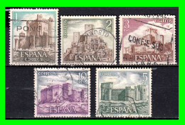 ESPAÑA.-  SELLOS AÑOS 1972 -. CASTILLOS DE ESPAÑA - SERIE.- - Used Stamps
