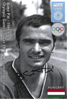 HUNGARY - ORIG.AUTOGRAPH - BAKÓ PÁL - OLYMPIC SILVER MEDAL - M.PENTATHLON - 1972 MÜNCHEN - Sportlich