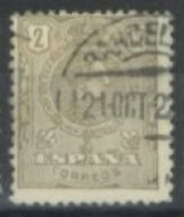 SPAIN,  1909/22 - ALFONSO XIII STAMP, # 297, USED. - Usados