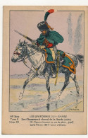 Uniformes Du 1er Empire - Les Chasseurs à Cheval De La Garde -Piquet D'escorte Cas De Pluie 1805 - (dos Sans Impression) - Uniformi