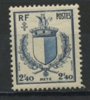 FRANCE -  ARMOIRIES - N° Yvert  734** - 1941-66 Coat Of Arms And Heraldry