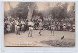 MOSTAGADEM - De L'escrime Dans Le Jardin Public - Pour La Fête De L'Emprunt De La Victoire (Première Guerre Mondiale) -  - Mostaganem