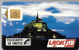 CARTE²°-PUBLIC-03/1989-F-69--S O2-50U-J.T.B-MONT ST MICHEL-V° Pe2523-Reste 10U-TB E-LUXE - 1989