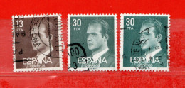 (Us6) )  SPAGNA °- 1981 - . Yvert  2233-2234-2234a. - Gebraucht