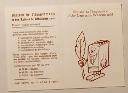 WALLONIE - Maison De L'Imprimerie Et Des Lettres à THUIN (Belgique) - Calendrier Poche 2006 - Kleinformat : 2001-...