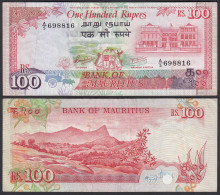 Mauritius - 100 Rupees Banknote (1986) Pick 38 Ca. VF (3)    (25352 - Autres - Asie