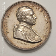 Vaticano - Pio XI Medaglia AG - Royaux/De Noblesse