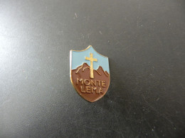 Old Badge Schweiz Suisse Svizzera Switzerland - Monte Lema - Sin Clasificación
