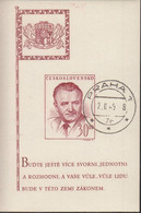 TSCHECHOSLOWAKEI  Block 10, Gestempelt, 52. Geburtstag Von Klement Gottwald, 1948 - Blocks & Sheetlets