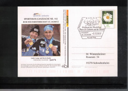 Germany 2007 Bob World Champion St.Moritz 2007 Interesting Postcard - Wintersport (Sonstige)