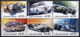 Australien 2002 Automobilrennsport 2113/18 ZD Postfrisch - Mint Stamps