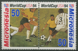 Mikronesien 1994 Fussball-WM USA 369/70 ZD Postfrisch - Micronesië