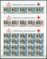 Liechtenstein 1985 Fürstin Gina Bogensatz 875/77 Gestempelt (C16221) - Usados
