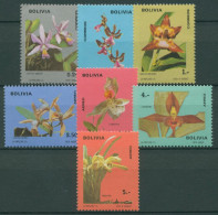 Bolivien 1974 Blumen Orchideen 858/64 Postfrisch - Bolivia