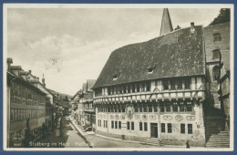 Stolberg Im Harz Rathaus Hotel Zum Kanzler, Gelaufen 1931 (AK1497) - Stolberg (Harz)
