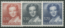 Dänemark 1984 Königin Margrethe II. 793/95 Postfrisch - Nuevos