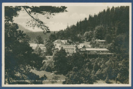 Schwarzburg Hotel Thüringer Hof, Gelaufen 1933 Marke Fehlt (AK3240) - Rudolstadt