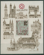 Polen 1982 Krakau Altstadt Restaurierung Block 90 Postfrisch (C93332) - Blocks & Sheetlets & Panes