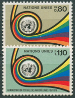 UNO Genf 1976 Postverwaltung Posthorn 60/61 Postfrisch - Neufs