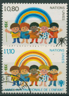 UNO Genf 1979 Jahr Des Kindes 83/84 Gestempelt - Oblitérés