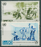 UNO Genf 1987 Wohnungsbau 154/55 Postfrisch - Nuovi