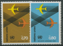 UNO Genf 1978 Organisation Für Zivilluftfahrt ICAO Flugzeuge 76/77 Postfrisch - Unused Stamps