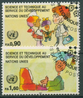 UNO Genf 1992 Wissenschaft Und Technik Ärztin Wissenschaftler 212/22 Gestempelt - Oblitérés