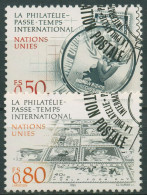 UNO Genf 1986 Briefmarken Sammeln 143/44 Gestempelt - Usati