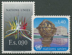 UNO Genf 1987 Kunstwerke Gemälde 152/53 Postfrisch - Nuovi