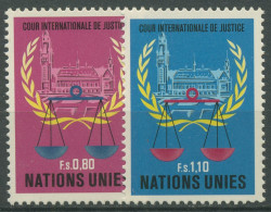 UNO Genf 1979 Internationaler Gerichtshof Den Haag 86/87 Postfrisch - Ungebraucht