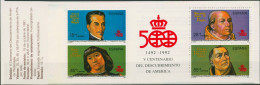 Spanien 1991 Entdeckung Amerikas Markenheftchen MH 9 Postfrisch (C98366) - Unused Stamps