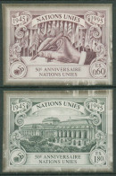 UNO Genf 1995 50 Jahre Unterzeichnung D.Charta San Francisco 269/70 B Postfrisch - Unused Stamps
