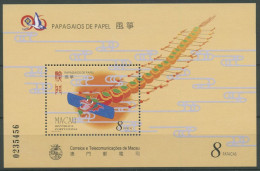 Macau 1996 Papierdrachen Block 40 Postfrisch (C26662) - Ongebruikt