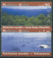 UNO Genf 2003 UNESCO Amerika USA Nationalparks 473/74 Postfrisch - Nuevos
