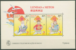 Macau 1994 Legenden Mythen Chinesische Götter Block 26 Postfrisch (C62652) - Hojas Bloque