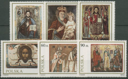 Polen 1989 Ikonen 3247/52 Postfrisch - Unused Stamps