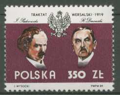 Polen 1989 Versialler Vertrag Politiker Staatswappen 3231 Postfrisch - Neufs