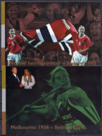 Norway 2000 Olympic Games Sydney, 2 Commemorative Postcards - Estate 2000: Sydney