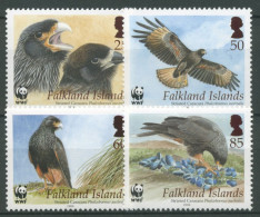 Falkland 2006 WWF Naturschutz Falklandkarakara 976/79 Postfrisch - Falklandinseln